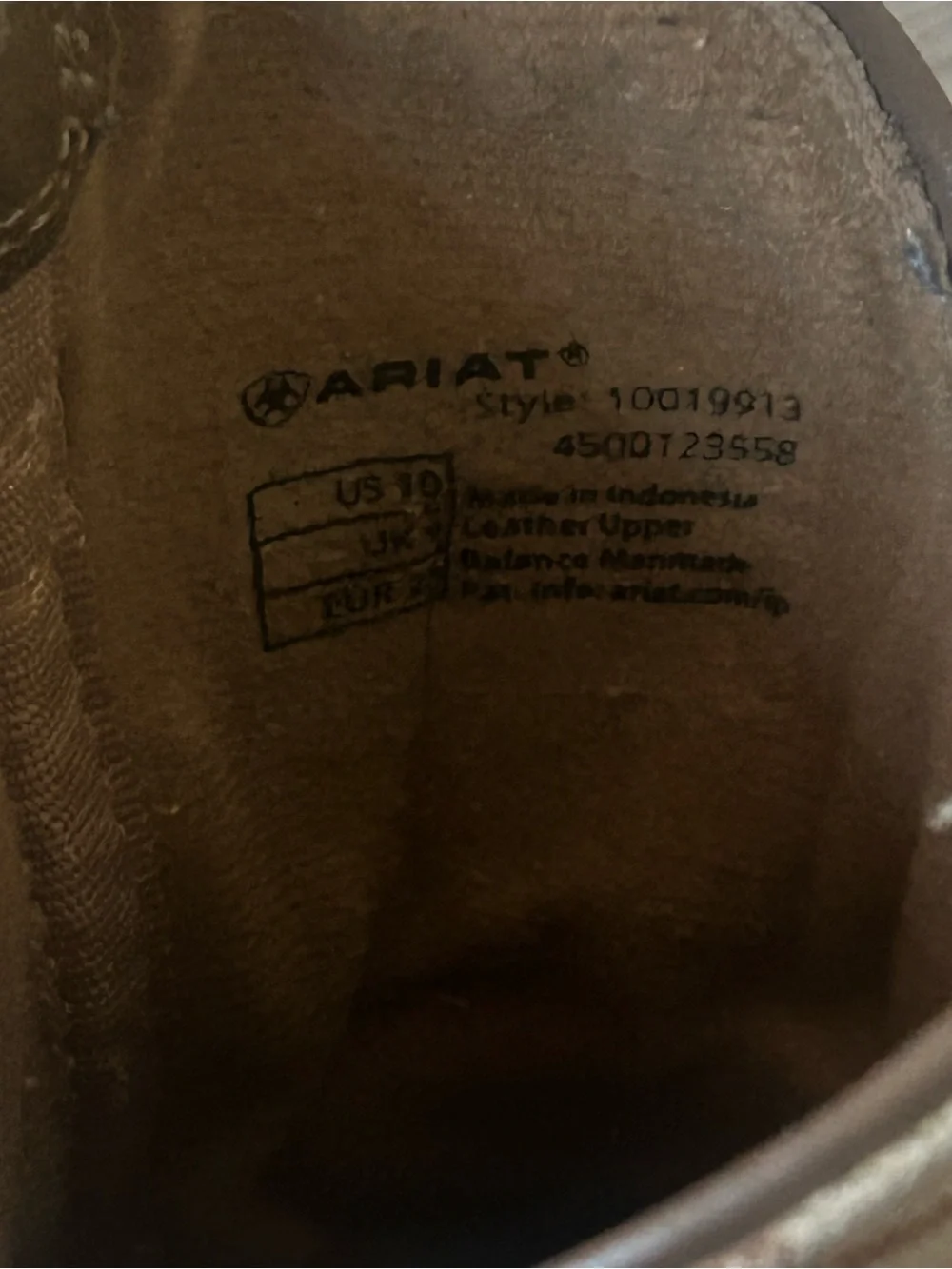 Ariat pre owned